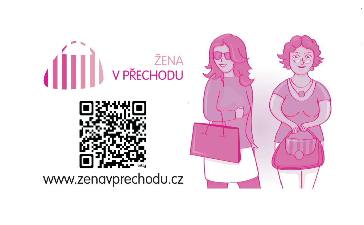 Banner ena v pechodu